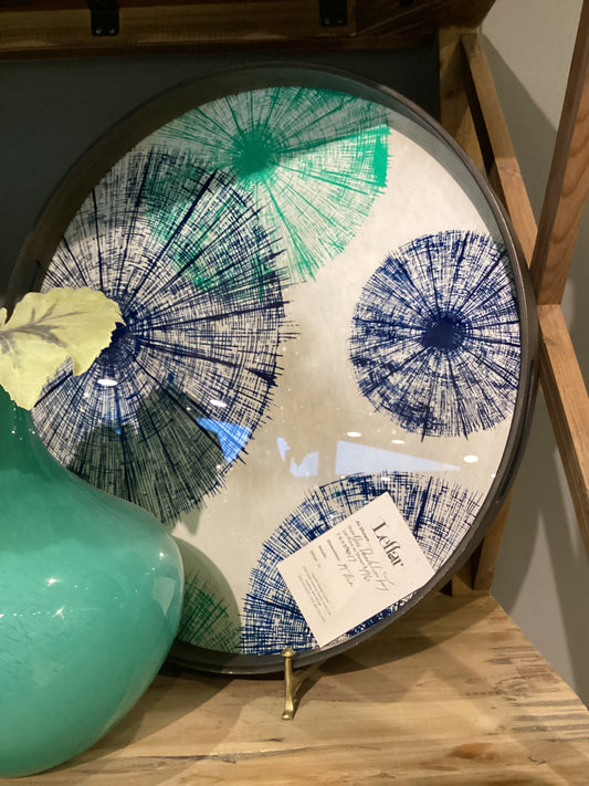 Blue Dandelion Tray