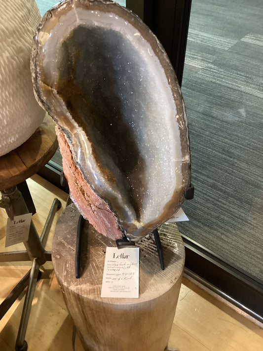 Unique Geode on Stand