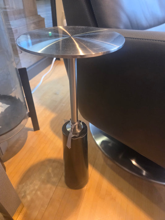 Black Marble Based Drink Table
