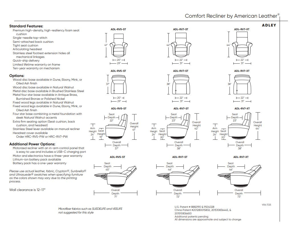 Adley | Comfort Recliner