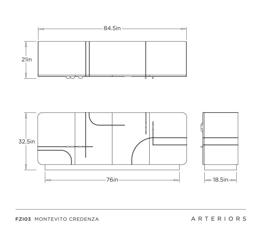 Montevito Credenza