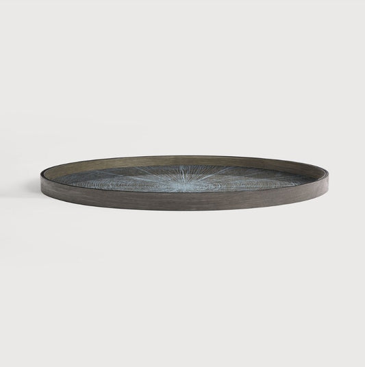 Slice Wooden Tray - White Slice