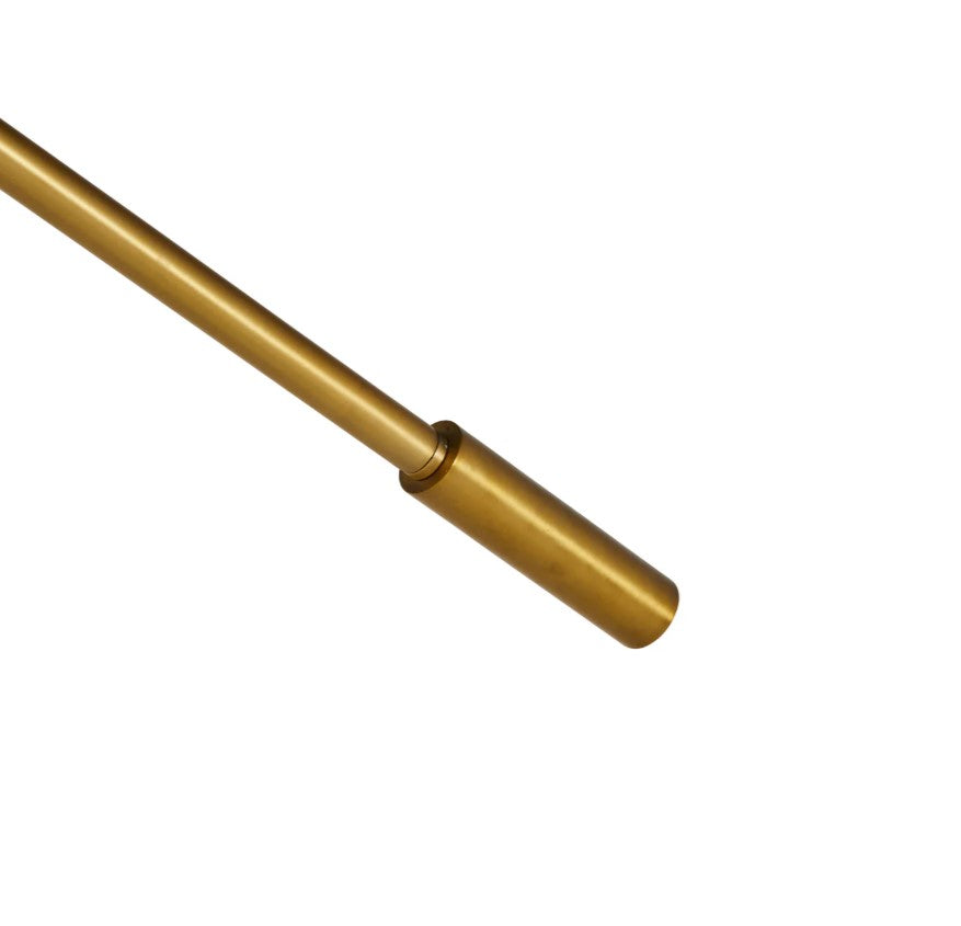 Fulton Stained Gold Floor Lamp
