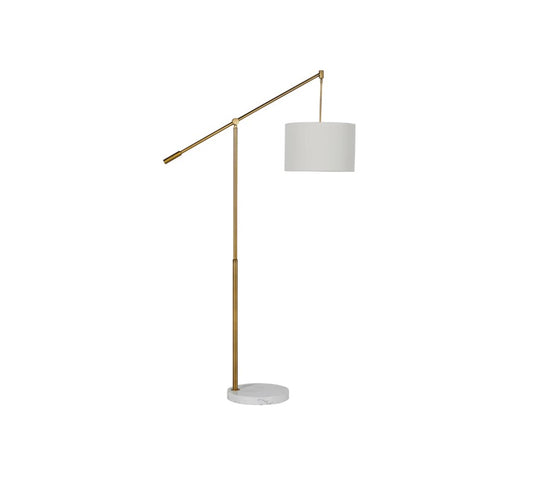 Fulton Stained Gold Floor Lamp