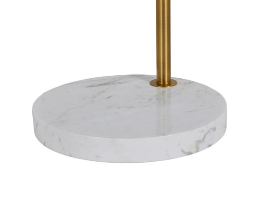 Fulton Stained Gold Floor Lamp