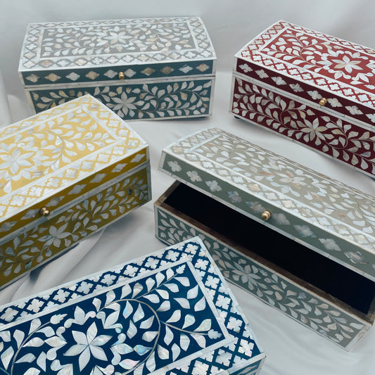 Bone Inlay Boxes