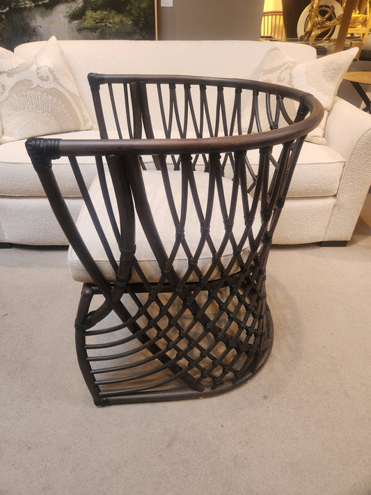 Woven Rattan Side Chair