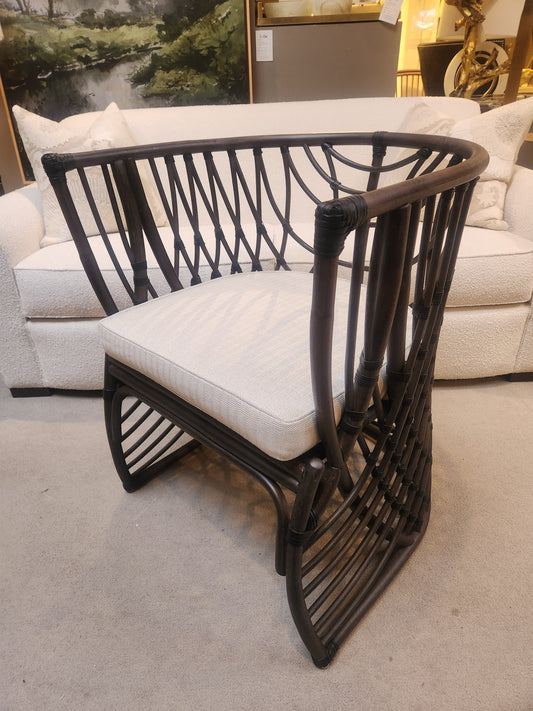 Woven Rattan Side Chair