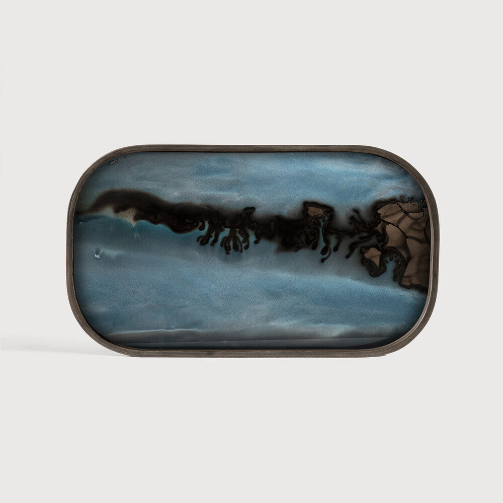 Blue Organic Valet Tray
